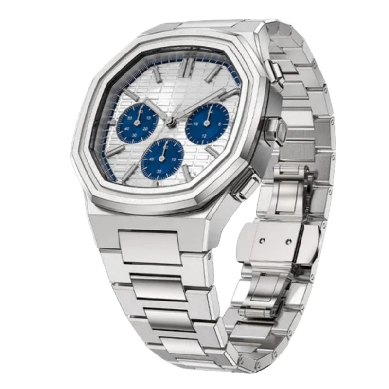 Fashionable Design High Quality Stainless Steel Men's Custom Quartz Wristwatch With Chronograph