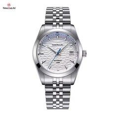 100 میٹر ڈائیونگ مکینیکل آٹومیٹک مردوں کی گھڑی سٹینلیس سٹیل