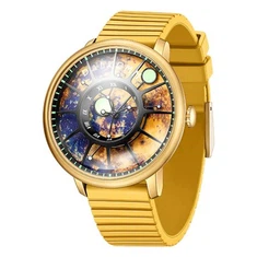 بہترین فروخت ہول سیل قیمت مکینیکل موومنٹ گھڑیاں لیدر بینڈ آٹومیٹک گھڑیاں مردوں کے لیے