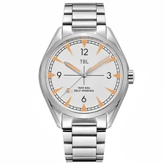 حسب ضرورت لوگو 41mm مکمل طور پر خودکار مکینیکل مردوں کی لگژری واچ سیفائر مرر واٹر پروف برائٹ واچ