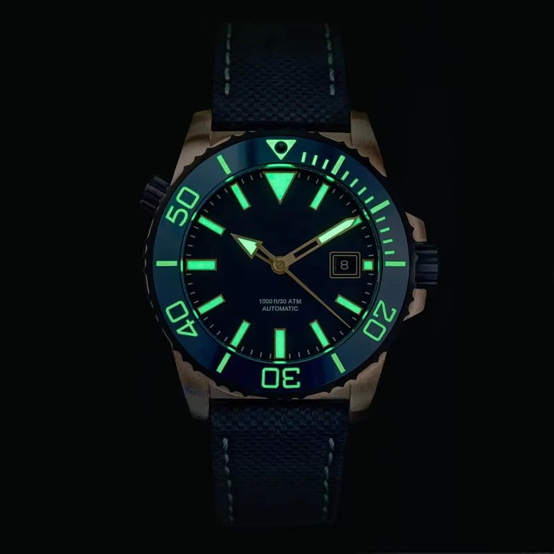 Fully luminous watch