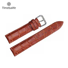 20mm حقیقی چرمی واچ پٹا