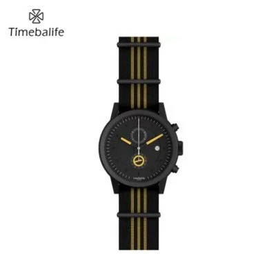 Chronograph Mens ناۂلون پٹا واچ
